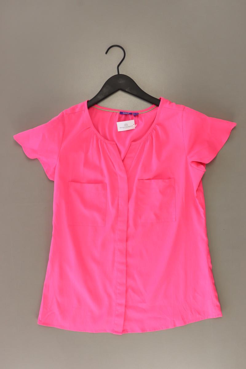 Mexx Kurzarmbluse Gr. 36 pink aus Polyester