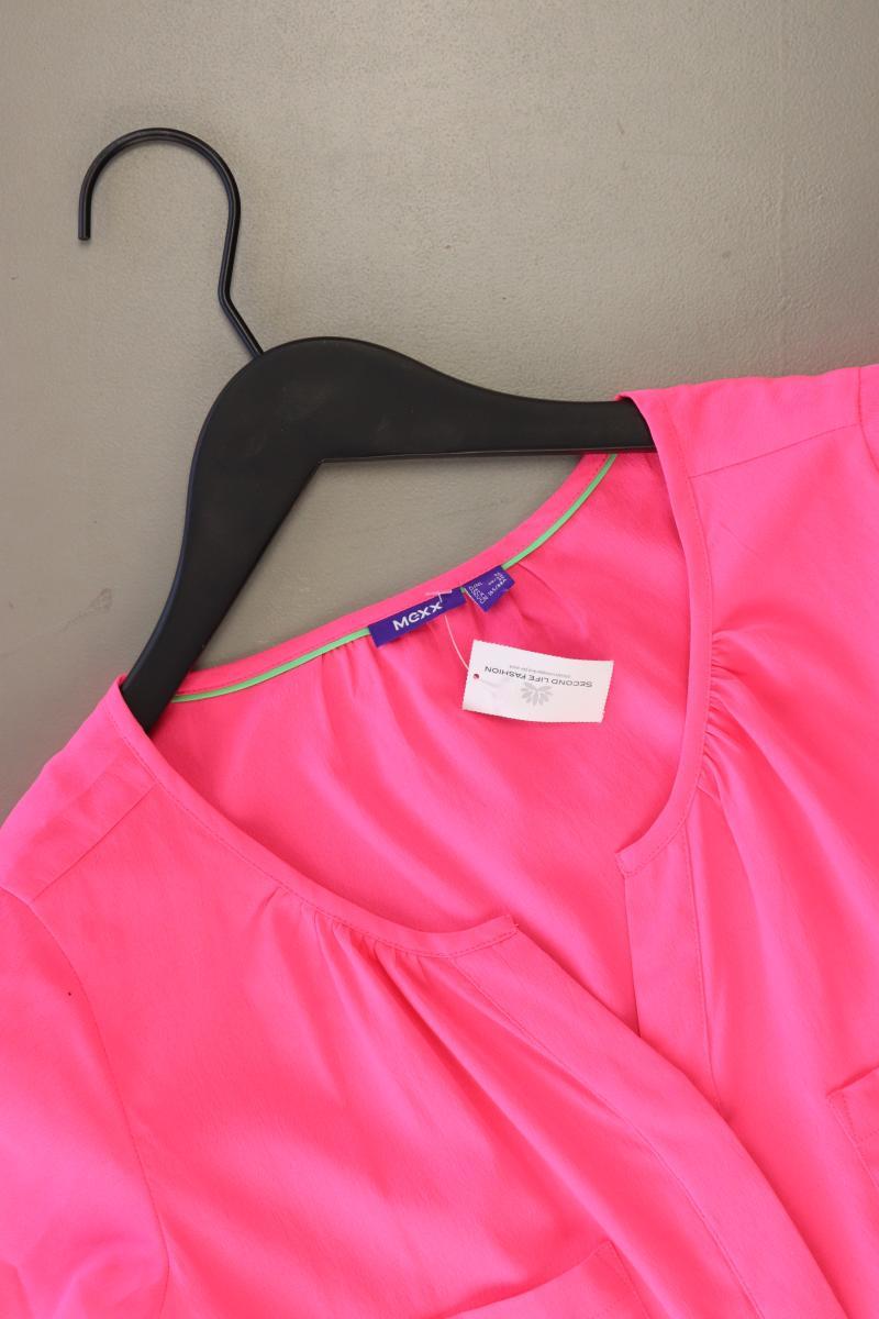 Mexx Kurzarmbluse Gr. 36 pink aus Polyester