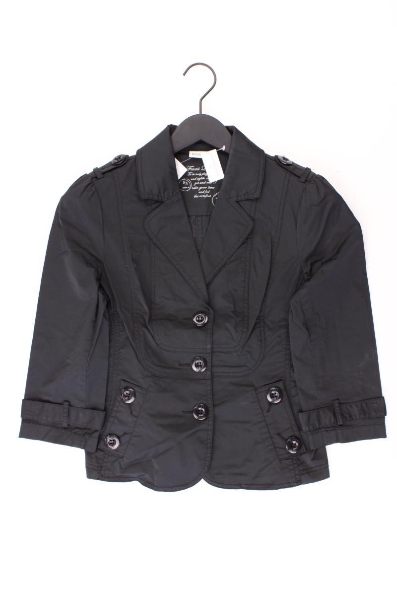 Street One Jacke Gr. 36 schwarz aus Baumwolle
