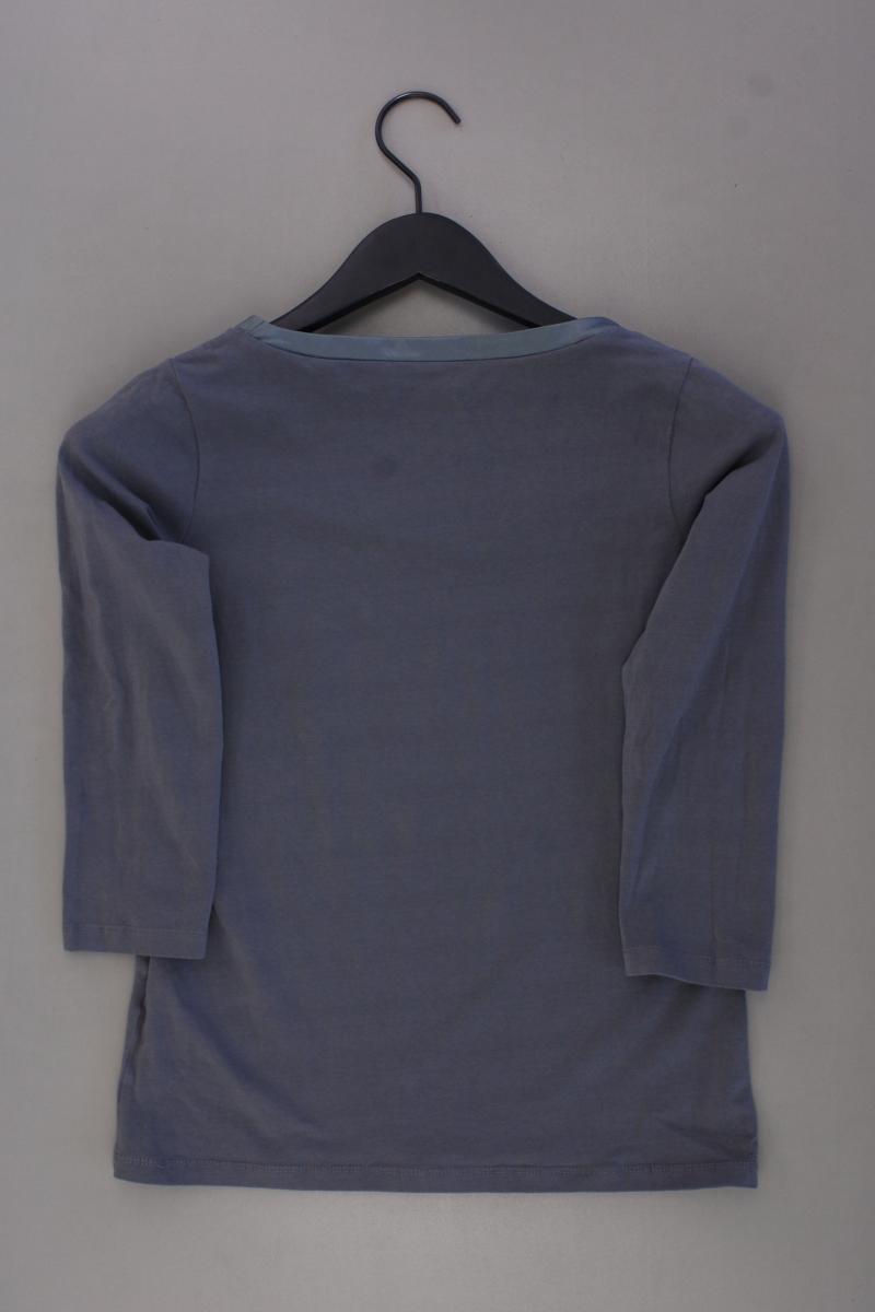 Franco Callegari Regular Shirt Gr. S 3/4 Ärmel grau aus Baumwolle