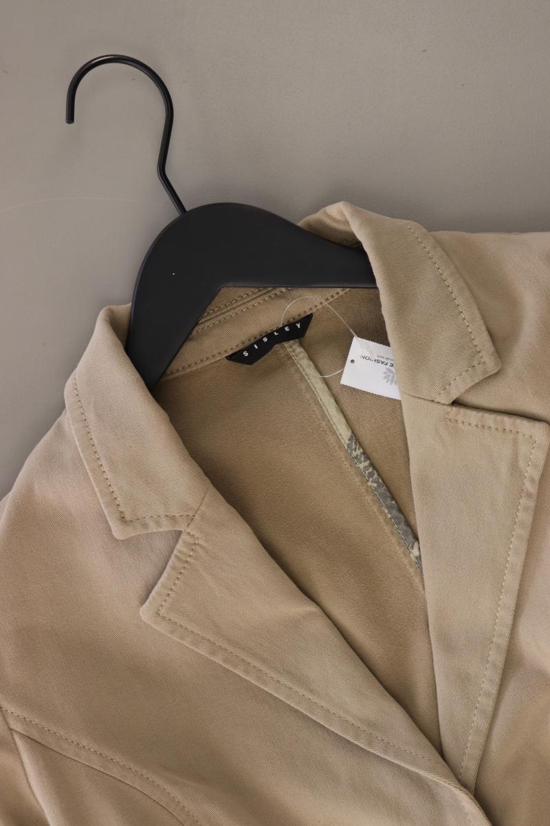 Sisley Classic Blazer Gr. IT 44 (M) braun aus Baumwolle