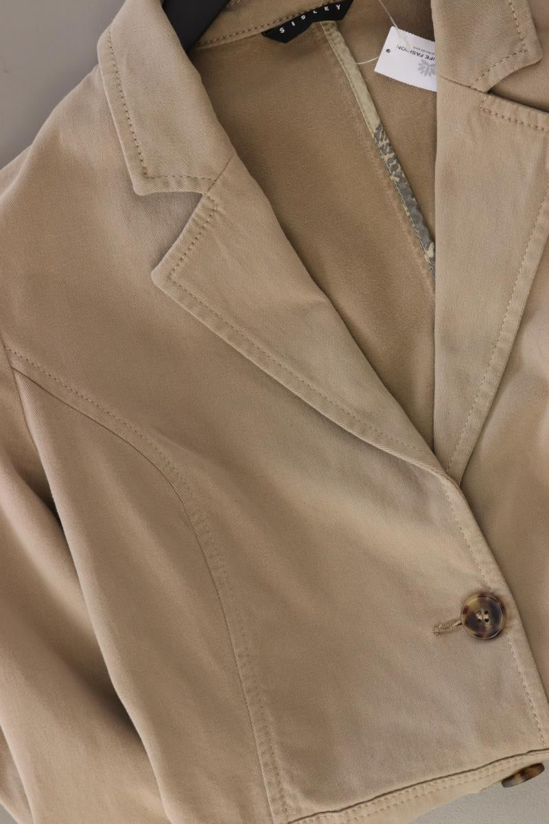 Sisley Classic Blazer Gr. IT 44 (M) braun aus Baumwolle