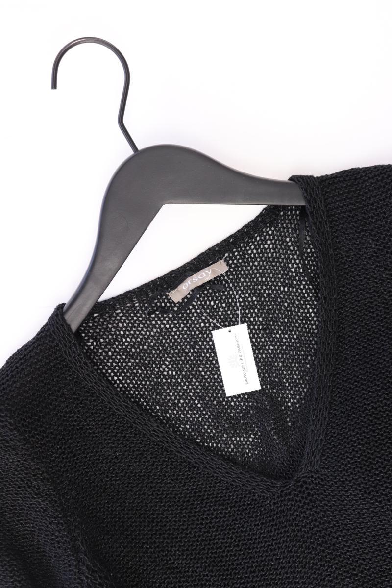 Orsay Strickpullover Gr. S schwarz aus Polyacryl