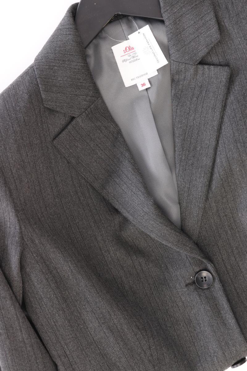 s.Oliver Classic Blazer Gr. 36 grau aus Polyester