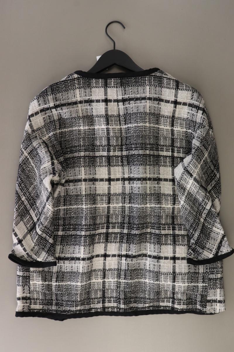 H&M Bouclé Mantel mit Wolle Gr. XS grau aus Viskose