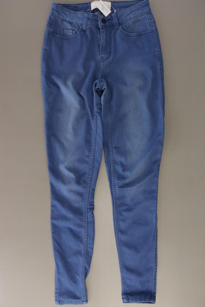 Pieces Skinny Jeans Gr. XS/s blau aus Baumwolle