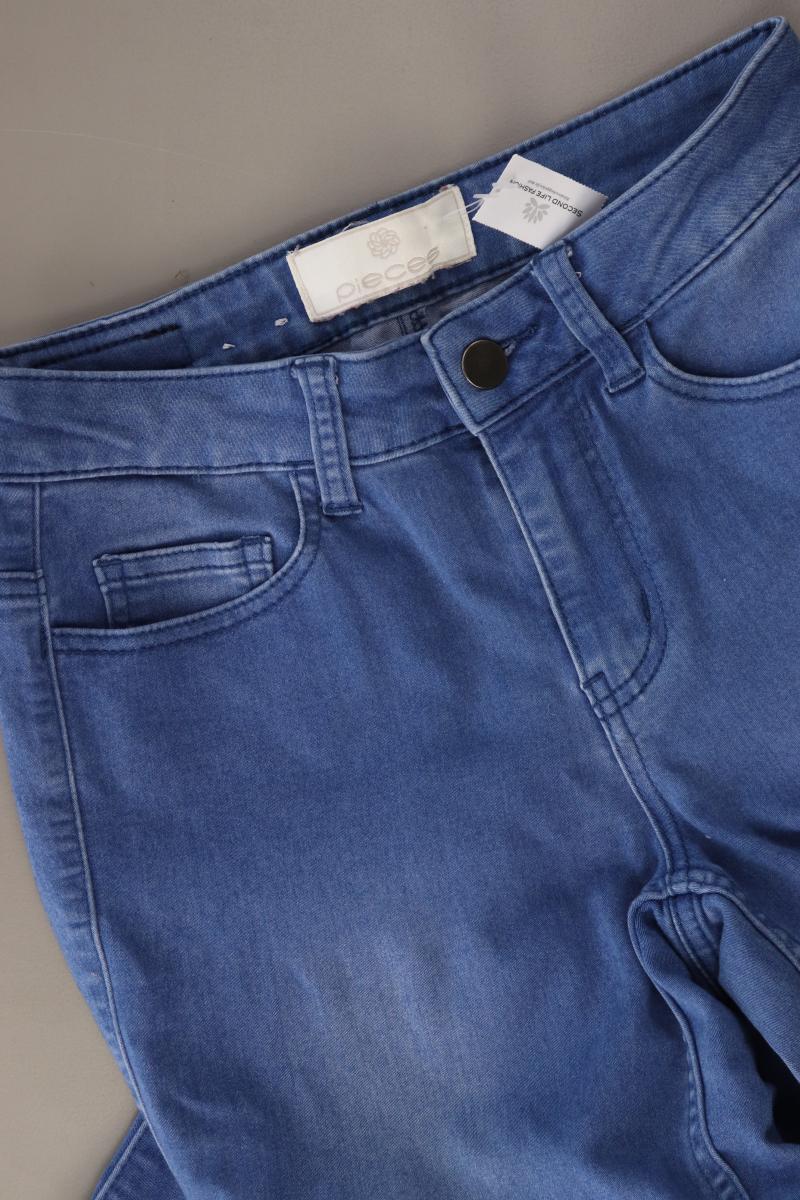 Pieces Skinny Jeans Gr. XS/s blau aus Baumwolle