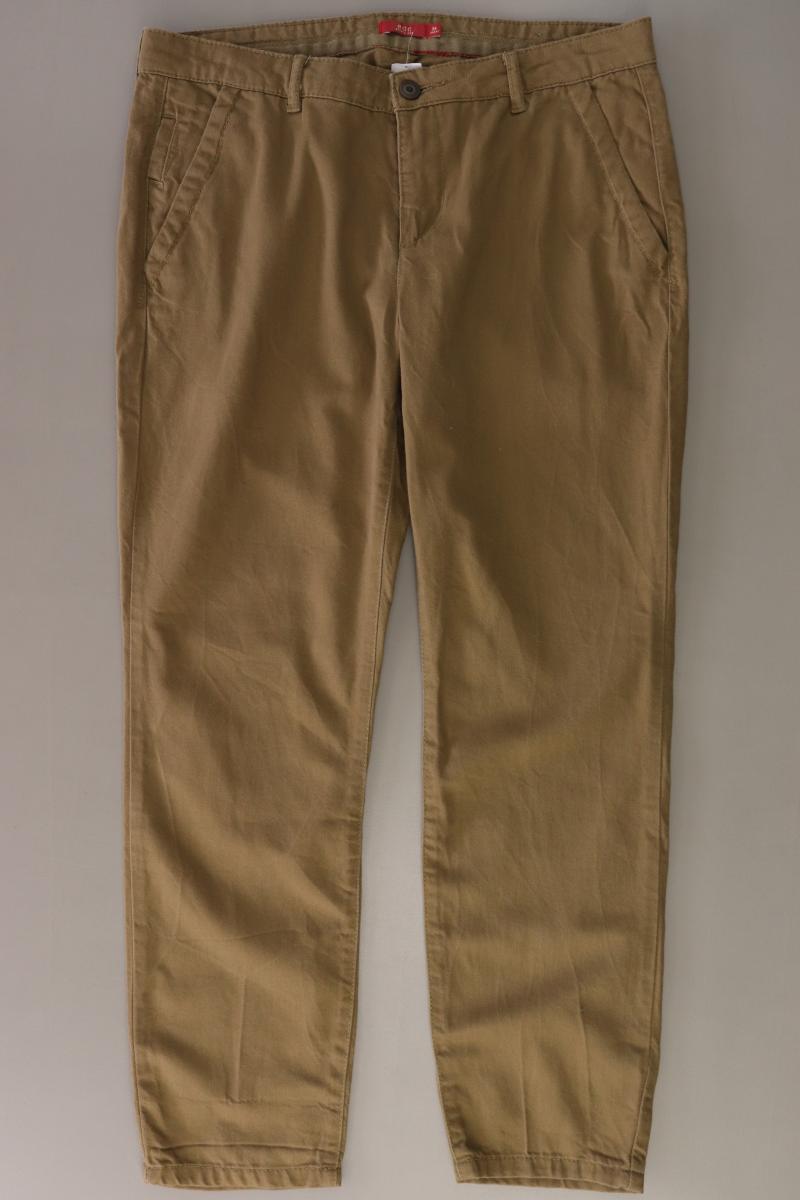 edc by Esprit Chinohose Gr. 38 olivgrün aus Baumwolle