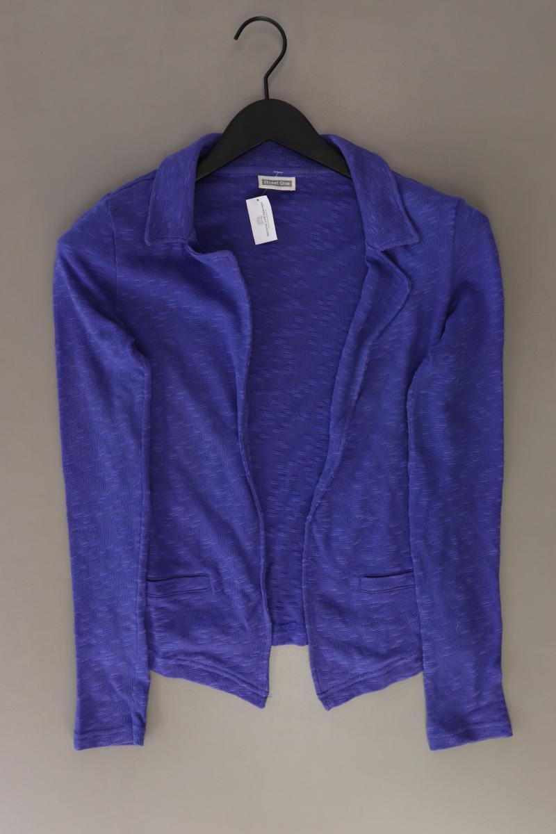 Street One Jerseyblazer Gr. 34 blau