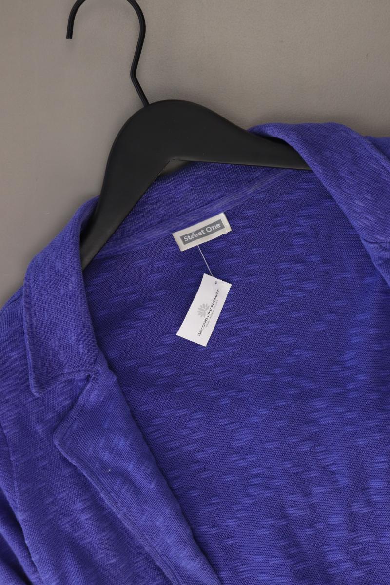 Street One Jerseyblazer Gr. 34 blau