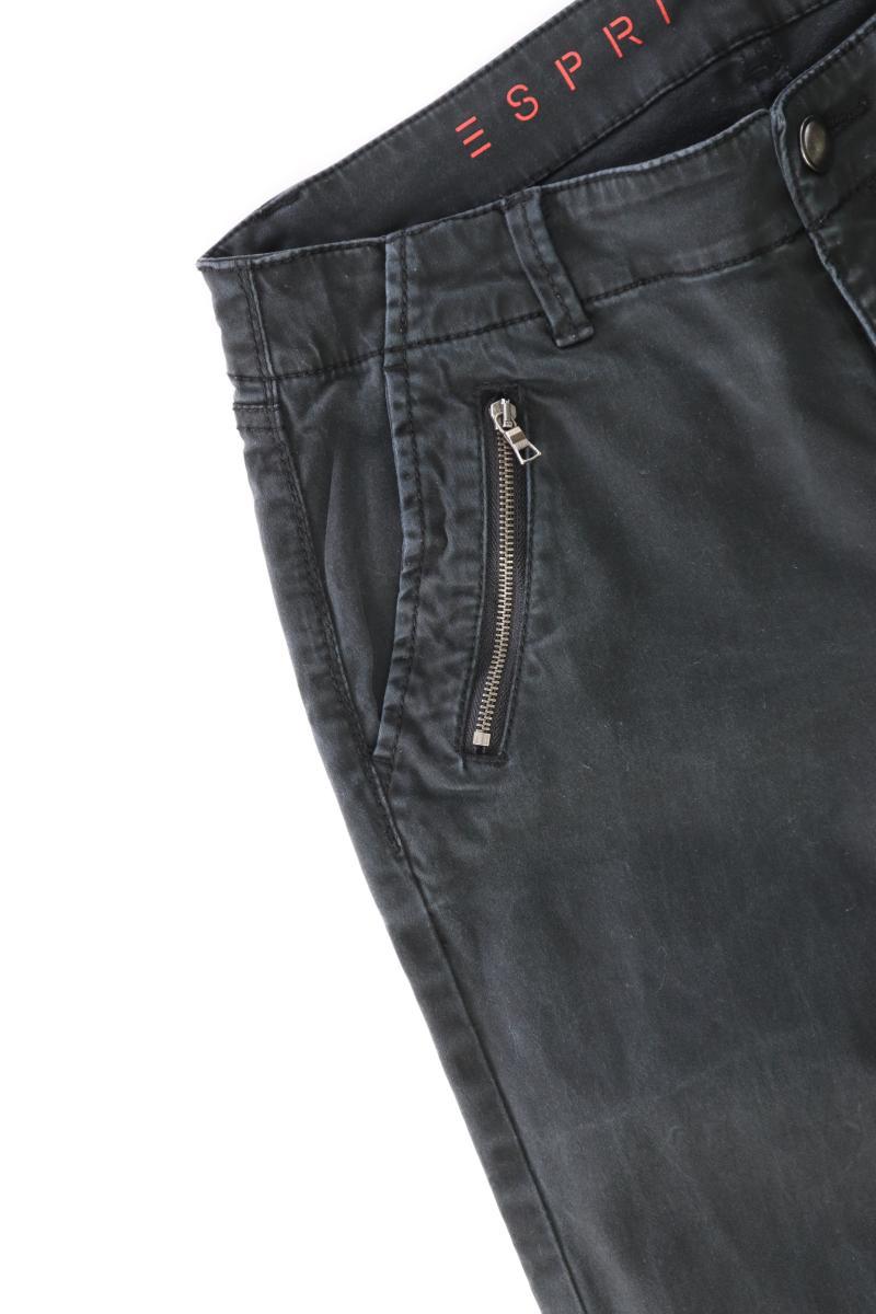 Esprit Hose Gr. 36/L32 schwarz aus Baumwolle