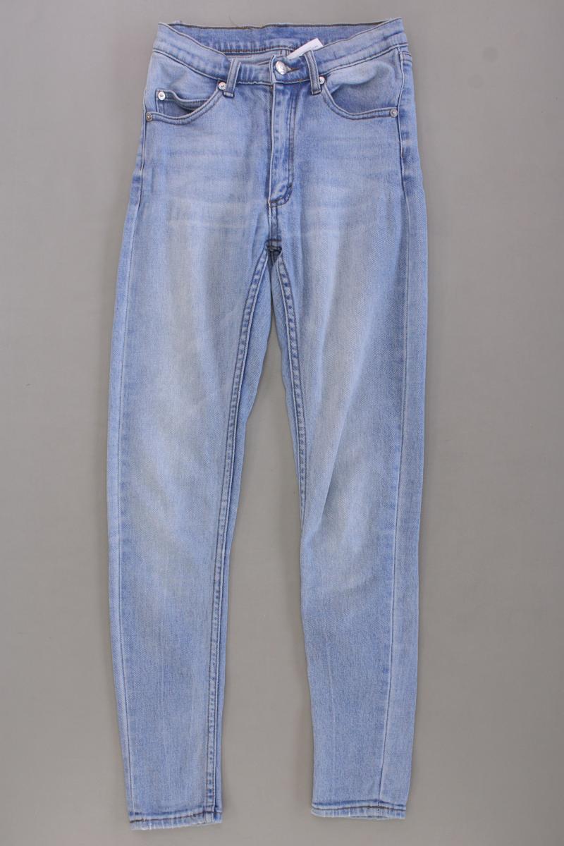 Cheap Monday Skinny Jeans Gr. W24/L28 blau aus Baumwolle
