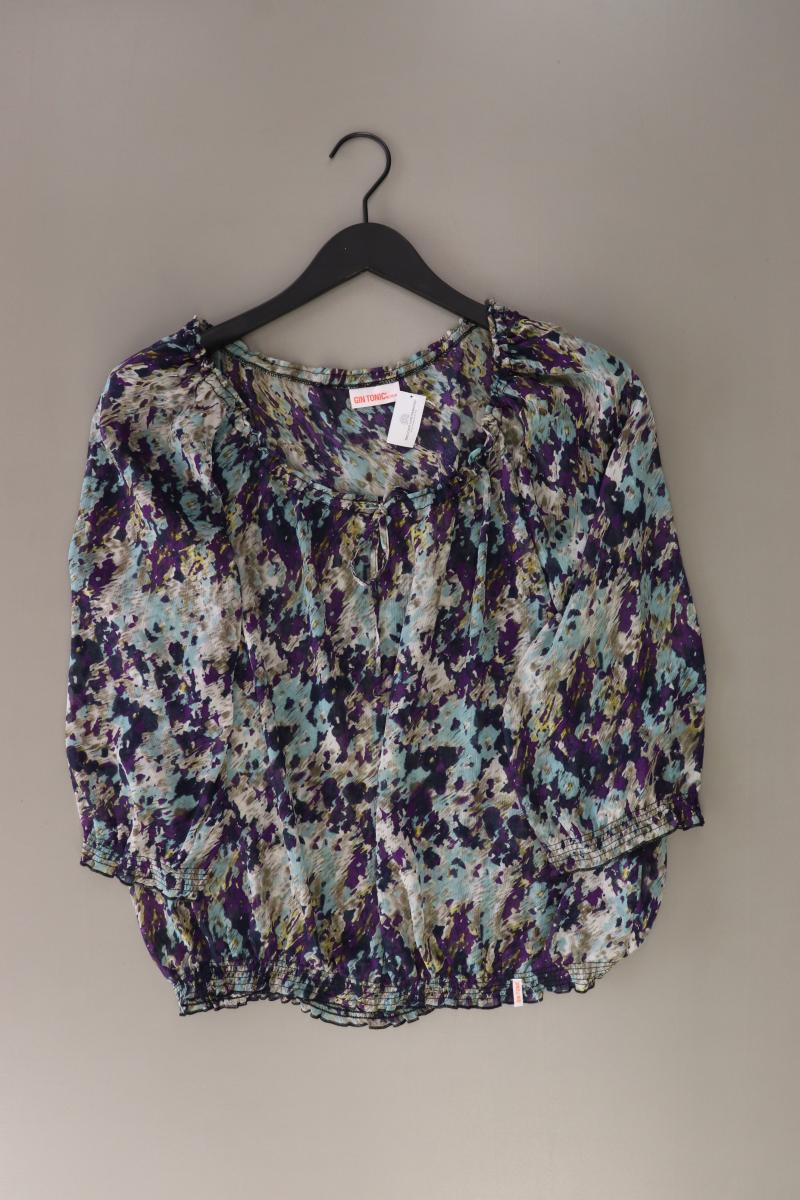 Gin Tonic Oversize-Bluse Gr. 36 3/4 Ärmel mehrfarbig aus Polyester