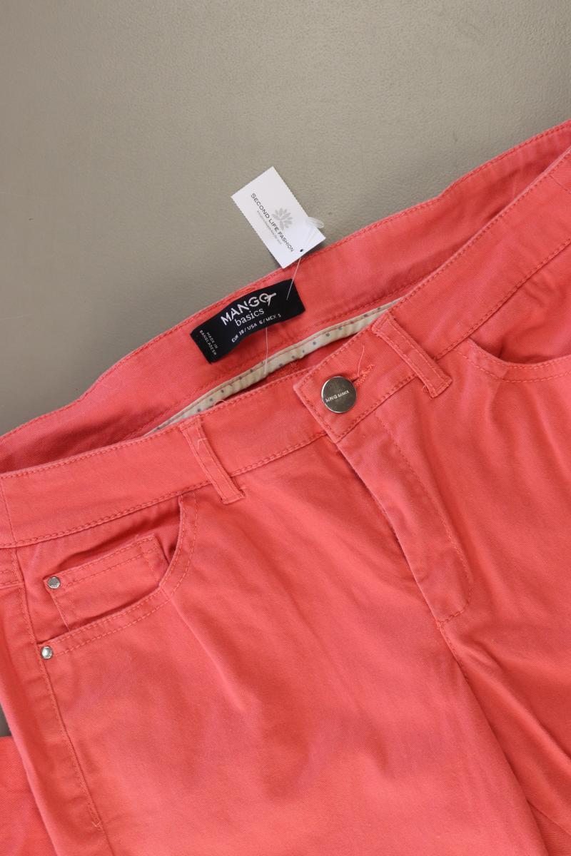 Mango Five-Pocket-Hose Gr. 38 orange aus Baumwolle