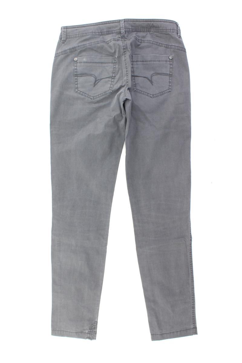 Street One Hose Gr. 34 grau aus Baumwolle
