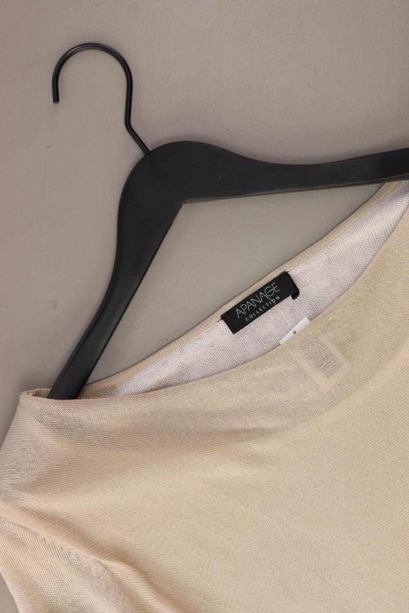 Apanage Classic Shirt Gr. 40 3/4 Ärmel creme aus Viskose