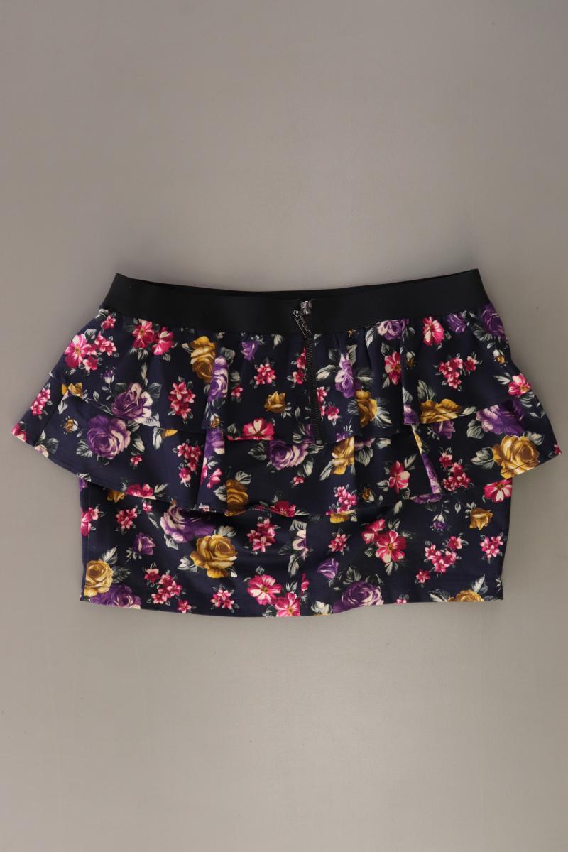 TRF Zara Stretchrock Gr. M mit Blumenmuster mehrfarbig