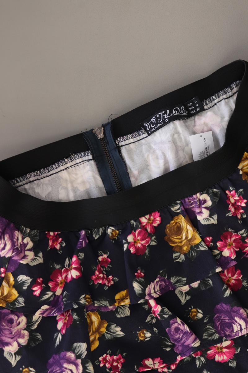TRF Zara Stretchrock Gr. M mit Blumenmuster mehrfarbig