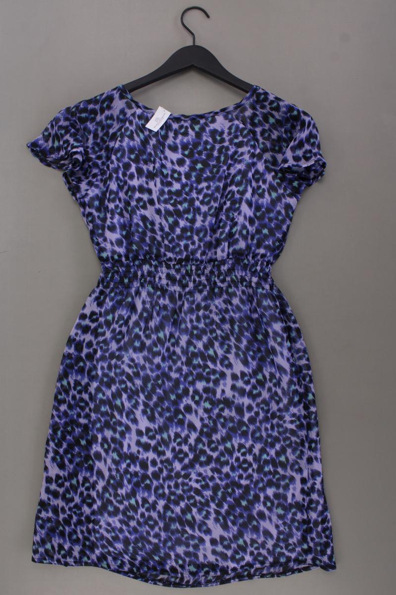 Livre Chiffonkleid Gr. 36 mit Tierdruck Kurzarm lila aus Polyester