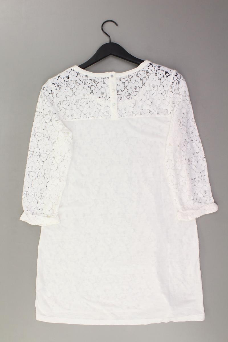 Spitzenkleid Gr. 40 neuwertig 3/4 Ärmel creme