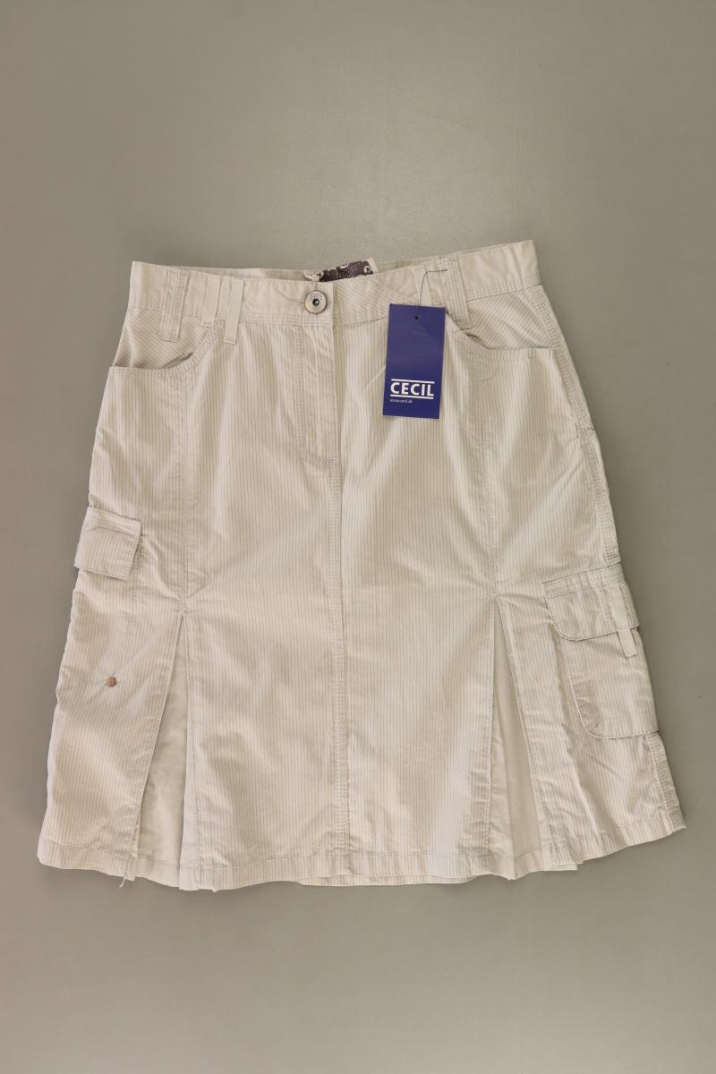 Cecil Cargorock Gr. W27 gestreift neu mit Etikett Neupreis: 39,95€! creme