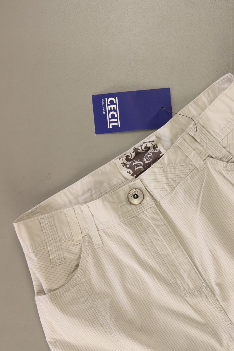 Cecil Cargorock Gr. W27 gestreift neu mit Etikett Neupreis: 39,95€! creme