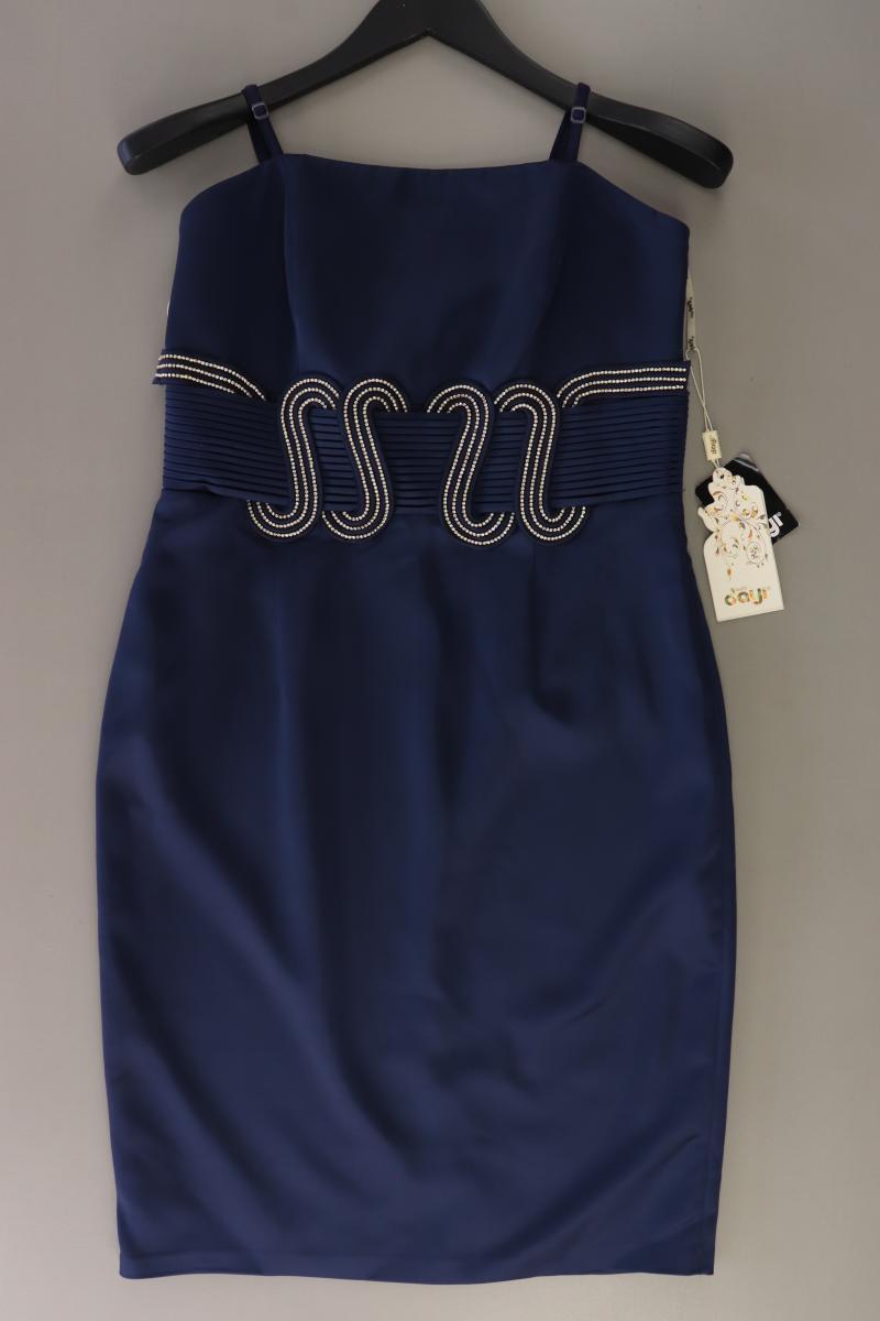 Abendkleid Gr. 40 neu mit Etikett Neupreis: 189,95€! Träger blau aus Polyester