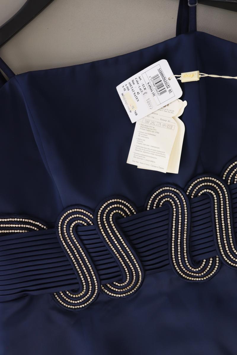 Abendkleid Gr. 40 neu mit Etikett Neupreis: 189,95€! Träger blau aus Polyester