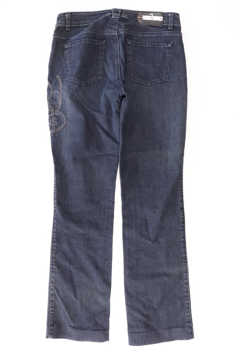 Trussardi Straight Jeans Gr. W29 blau aus Baumwolle