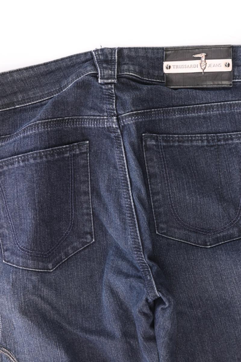 Trussardi Straight Jeans Gr. W29 blau aus Baumwolle