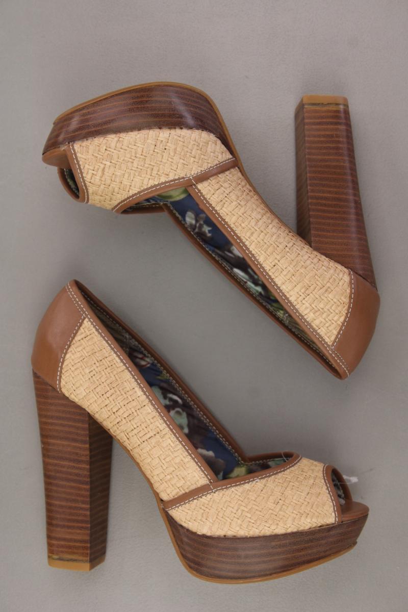 next High Heels Gr. 38 neuwertig braun