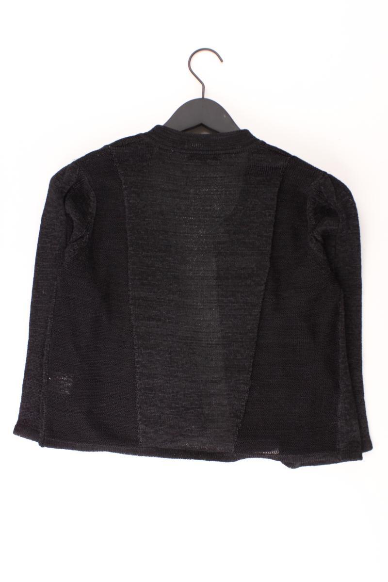 Strickjacke Gr. M 3/4 Ärmel schwarz aus Polyester