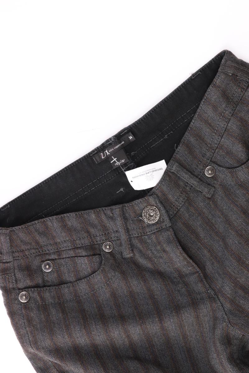 Zero Hose Gr. 34 grau aus Polyester
