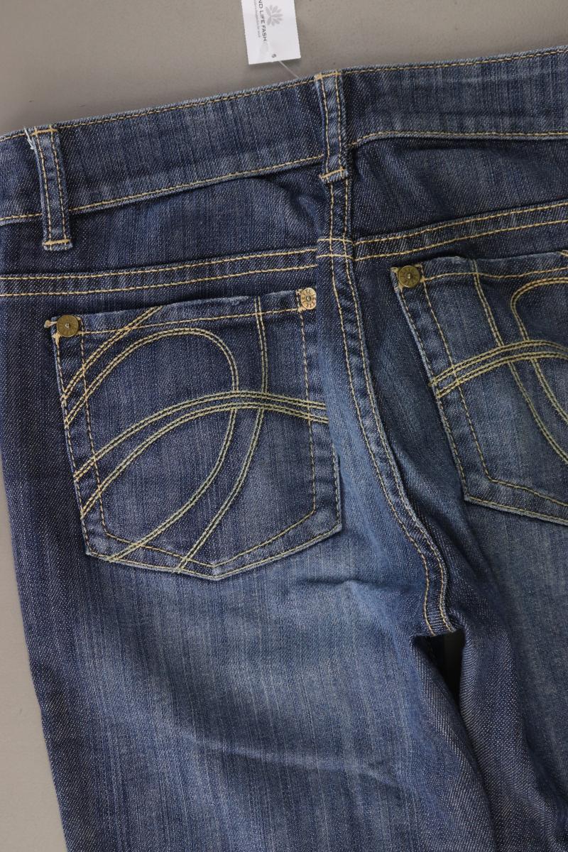 Jette Straight Jeans Gr. W26/L32 blau aus Baumwolle