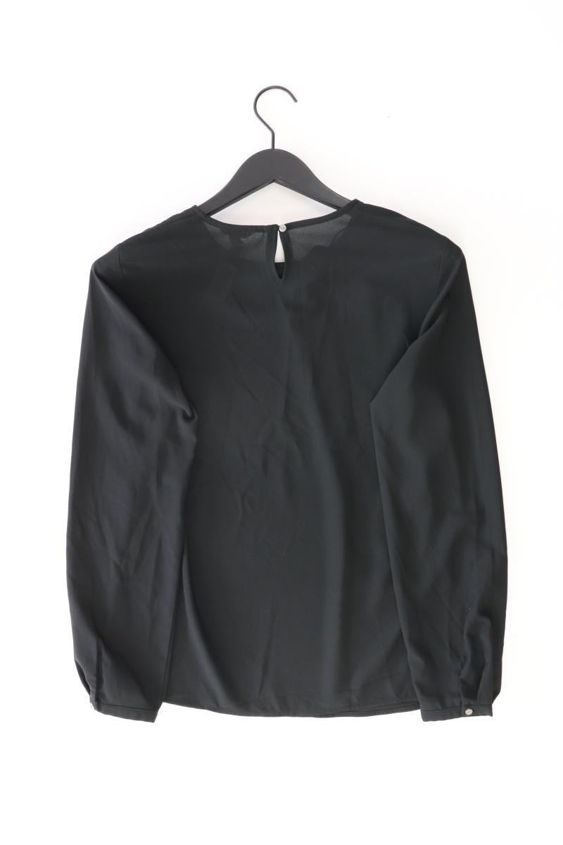 Esprit Chiffonbluse Gr. 36 Langarm schwarz