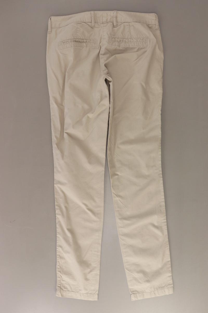 Tom Tailor Hose Gr. 34 creme aus Baumwolle