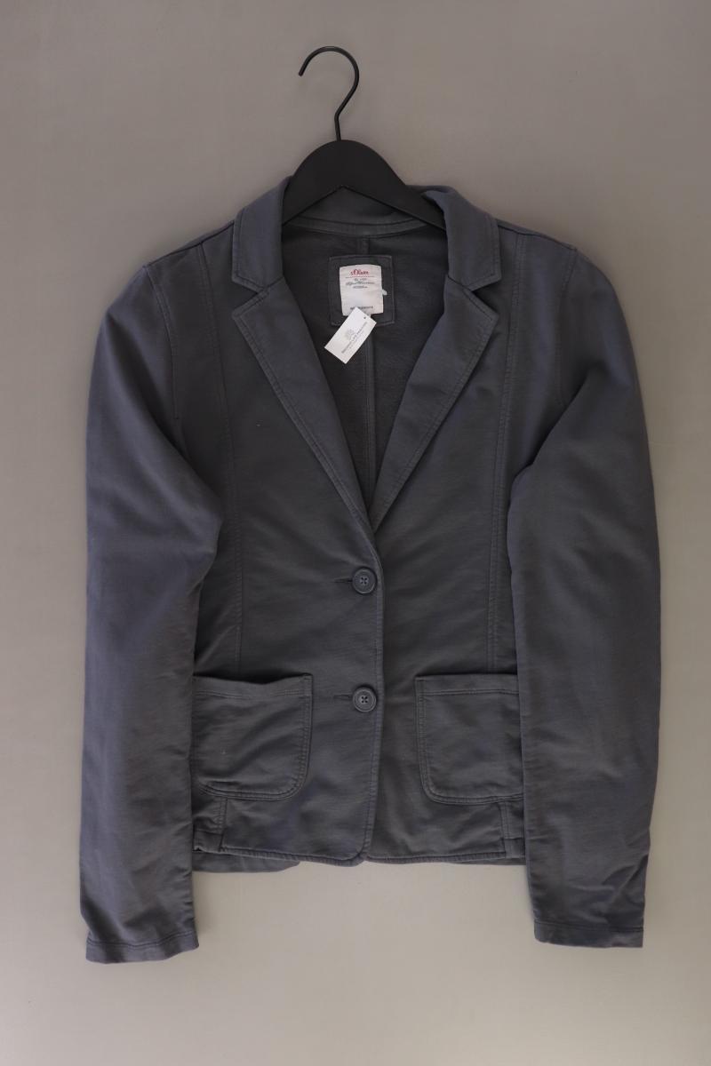 s.Oliver Jerseyblazer Gr. 42 grau