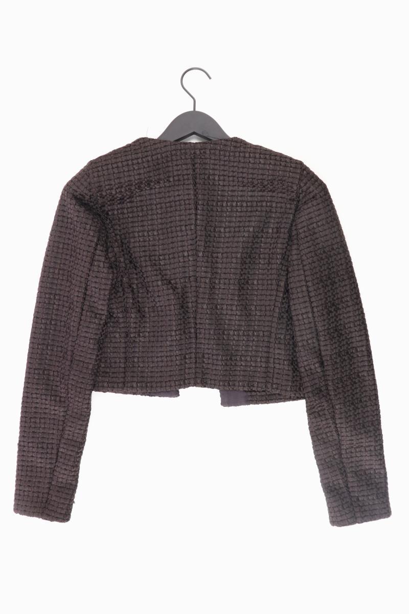 St. Emile Bouclé Jacke Gr. 34 braun