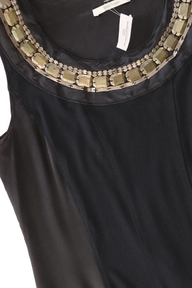 Green House Abendkleid Gr. S Träger schwarz aus Viskose
