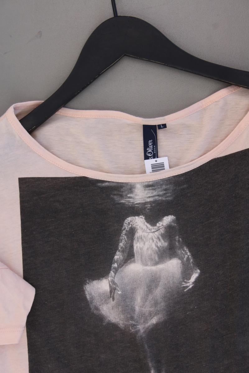 s.Oliver T-Shirt Gr. L Kurzarm rosa