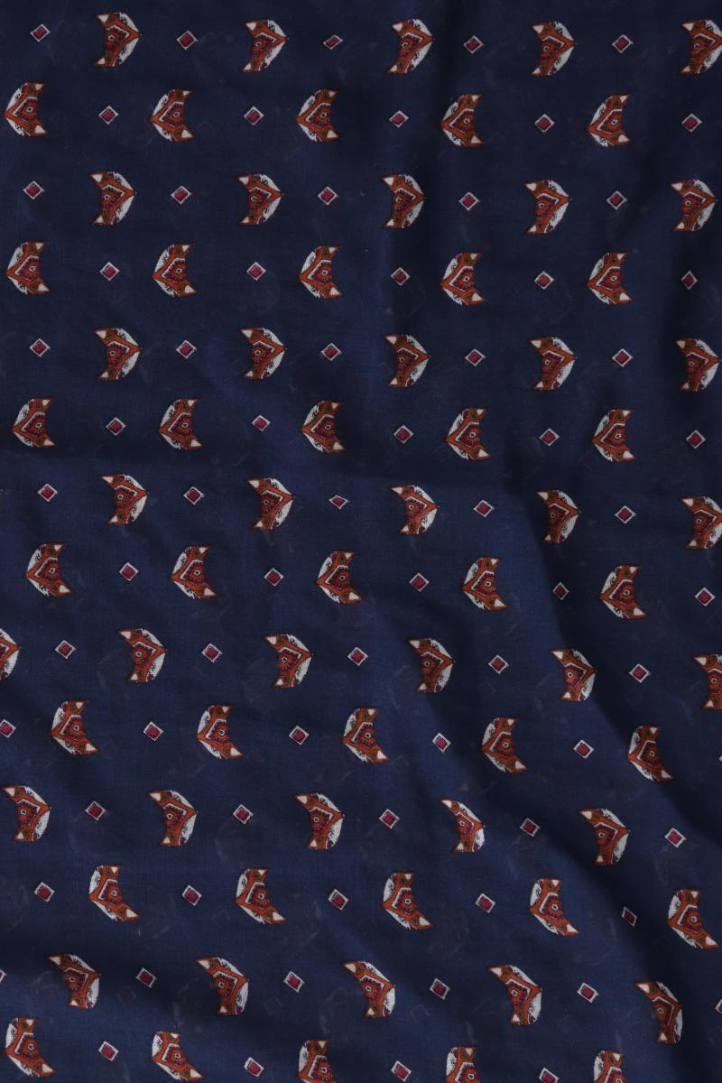 G!na Loop mit Fuchsmuster blau aus Polyester