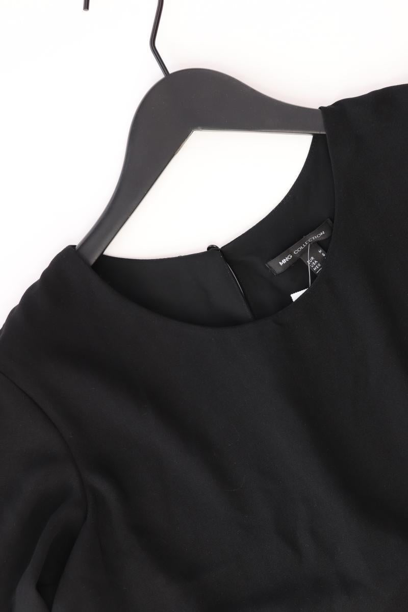 Mango Classic Bluse Gr. M 3/4 Ärmel schwarz aus Polyester
