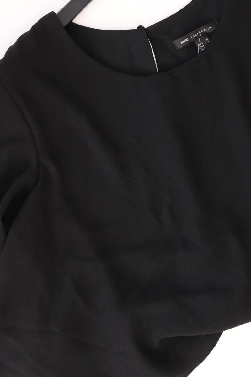 Mango Classic Bluse Gr. M 3/4 Ärmel schwarz aus Polyester