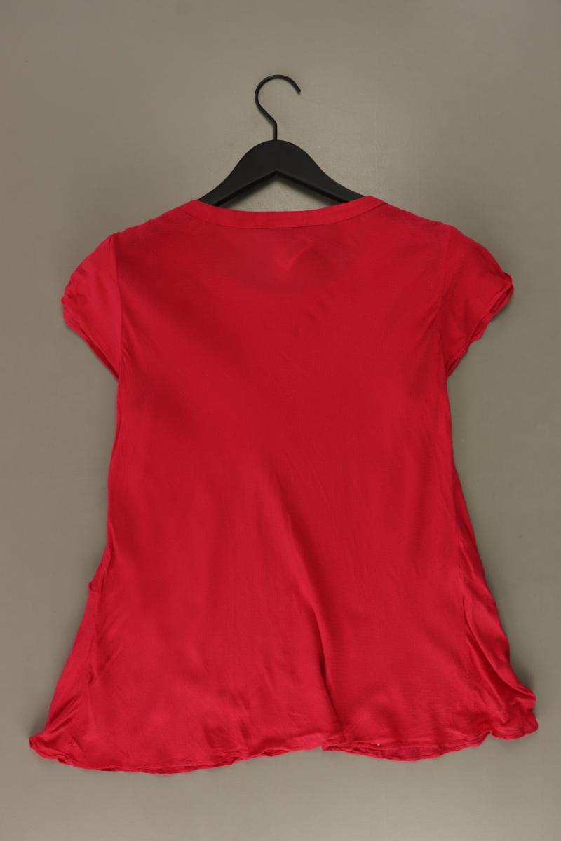 Warehouse Kurzarmbluse Gr. 40 pink aus Viskose