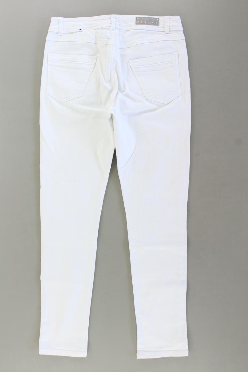 Sisley Skinny Jeans Gr. W27 weiß