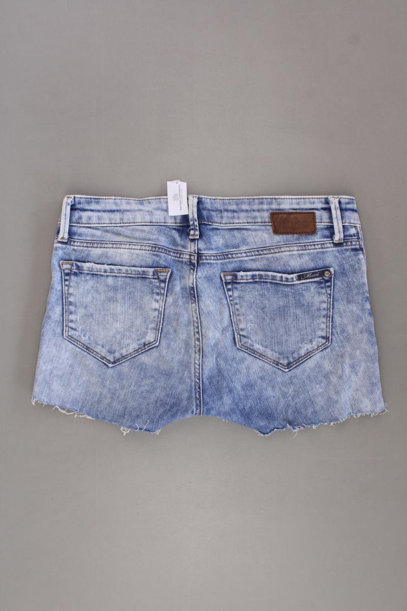 Mavi Jeansshorts Gr. W25 blau aus Baumwolle