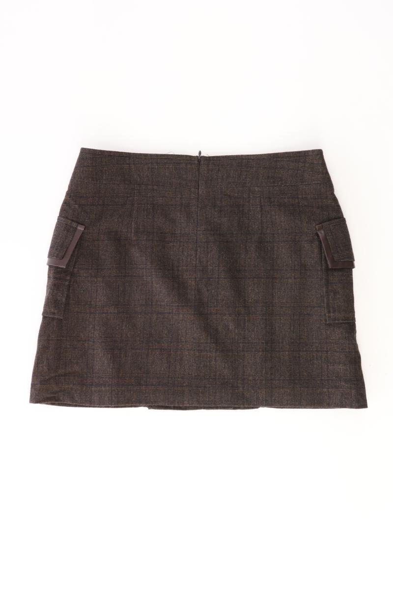 Esprit Kurzer Rock Gr. 34 braun aus Viskose