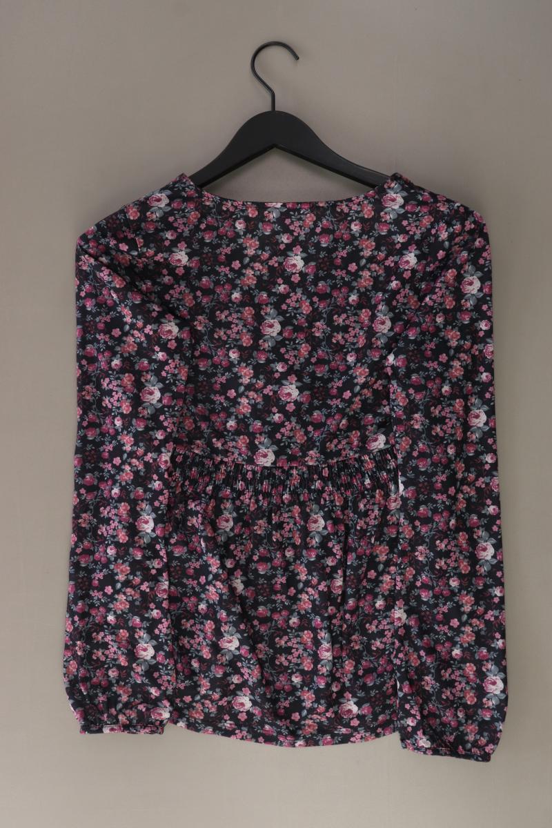 edc by Esprit Langarmbluse Gr. S mit Blumenmuster mehrfarbig aus Polyester
