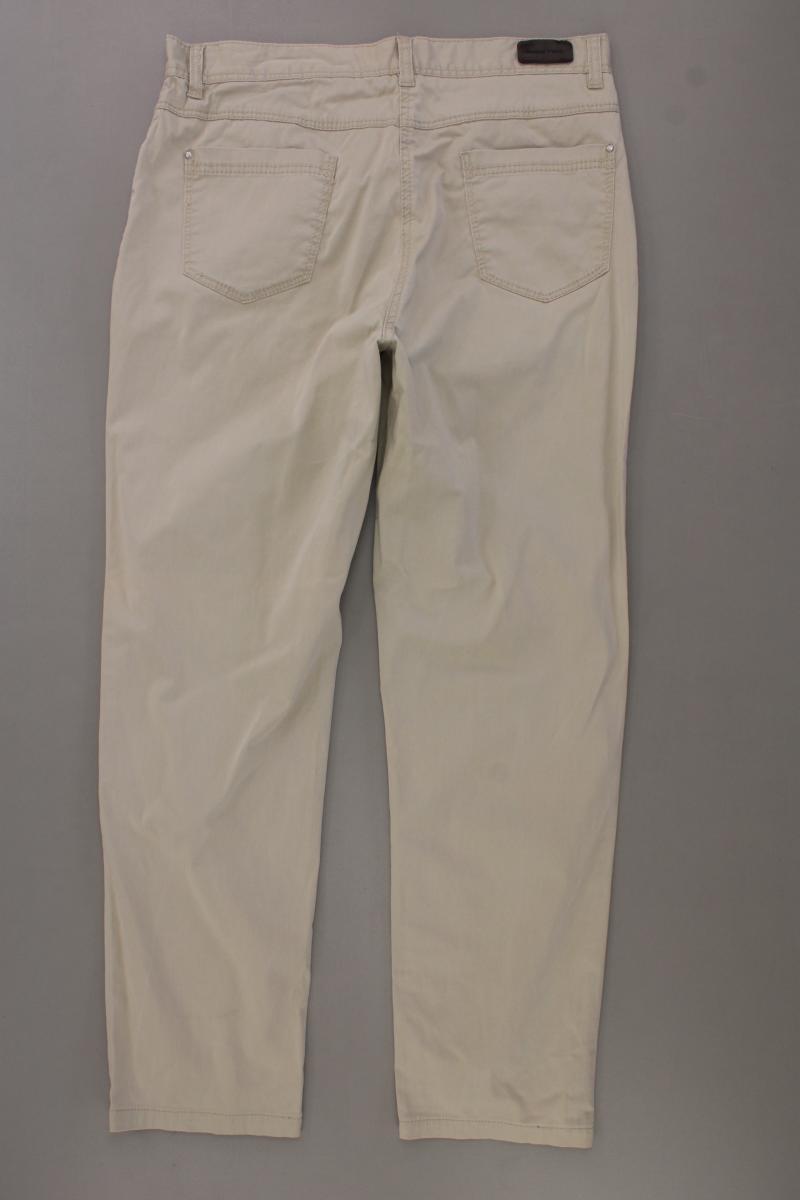Marco Pecci Hose Gr. 40 creme aus Baumwolle