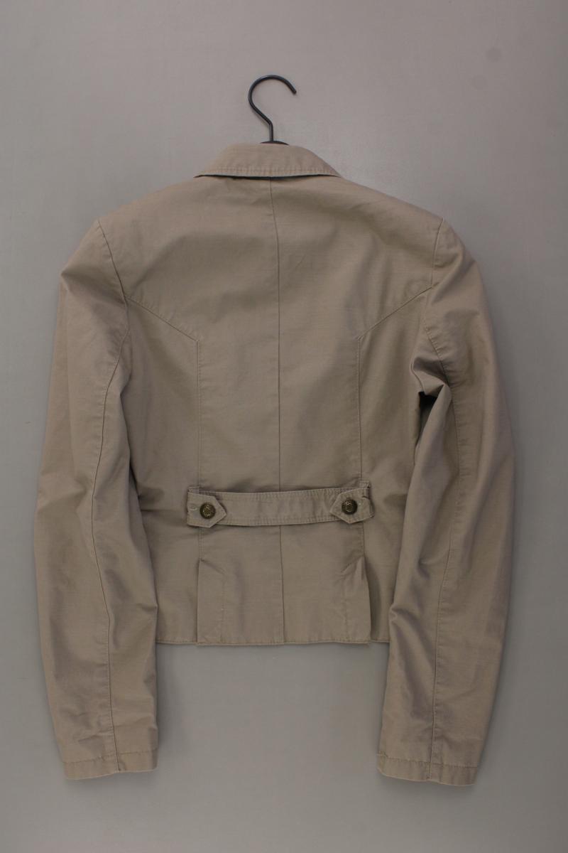 QS by s.Oliver Regular Blazer Gr. 38 braun aus Baumwolle